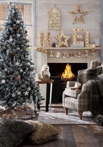 Cohesive scheme for Christmas tree, heart and room